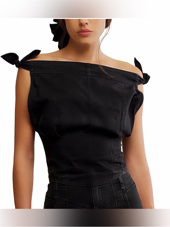Free People Tops - NWT Free People Louie Indigo top